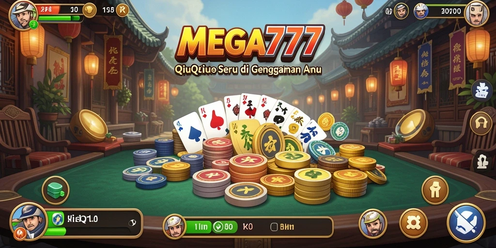Gameplay QiuQiu yang seru dan menantang di MEGA777.