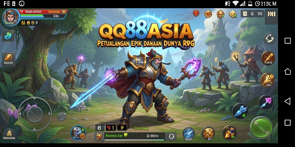 Gameplay epik di dunia RPG QQ88ASIA yang menantang.