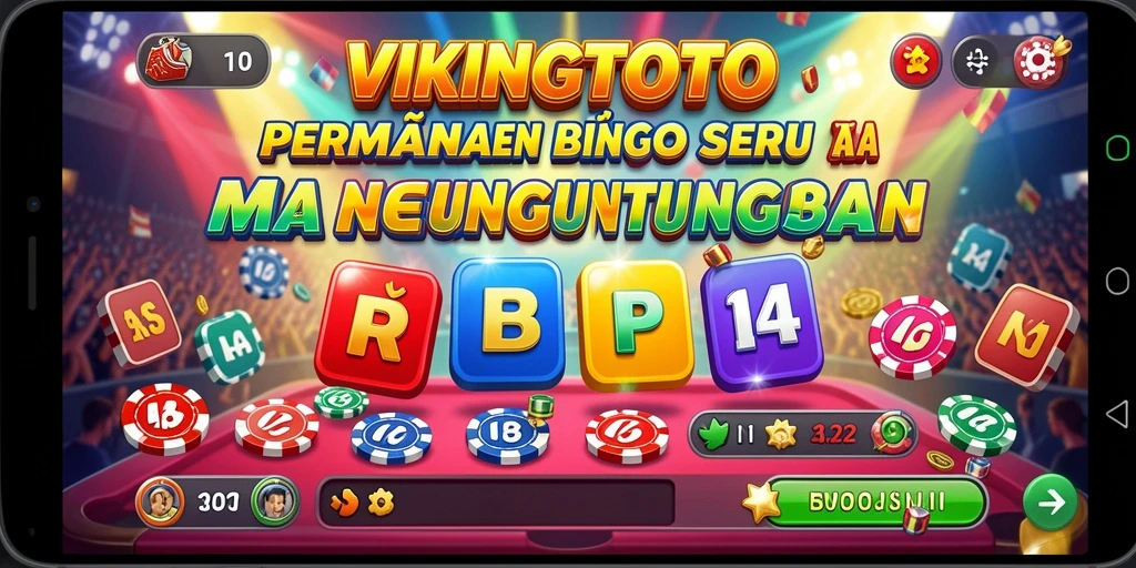 Tampilan gameplay seru di VIKINGTOTO dengan fitur Bingo yang menarik.