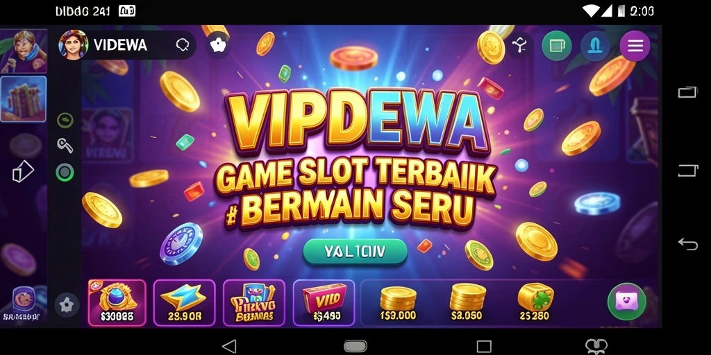 Tampilan gameplay Slot yang seru di VIPDEWA.