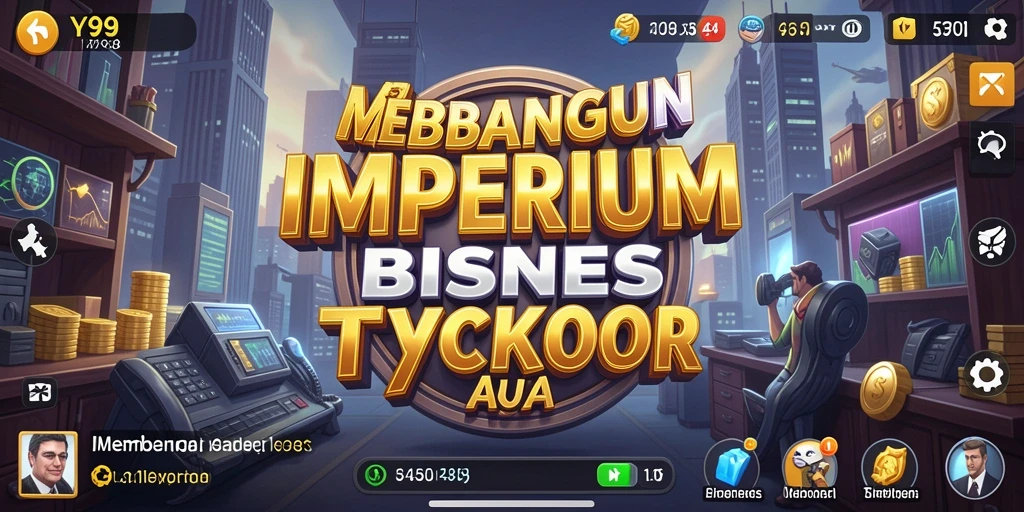 Tampilan gameplay Y89 dengan elemen Tycoon yang menarik.